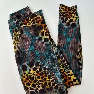 Colorful Animal Print Leggings